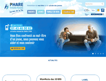 Tablet Screenshot of phare.org